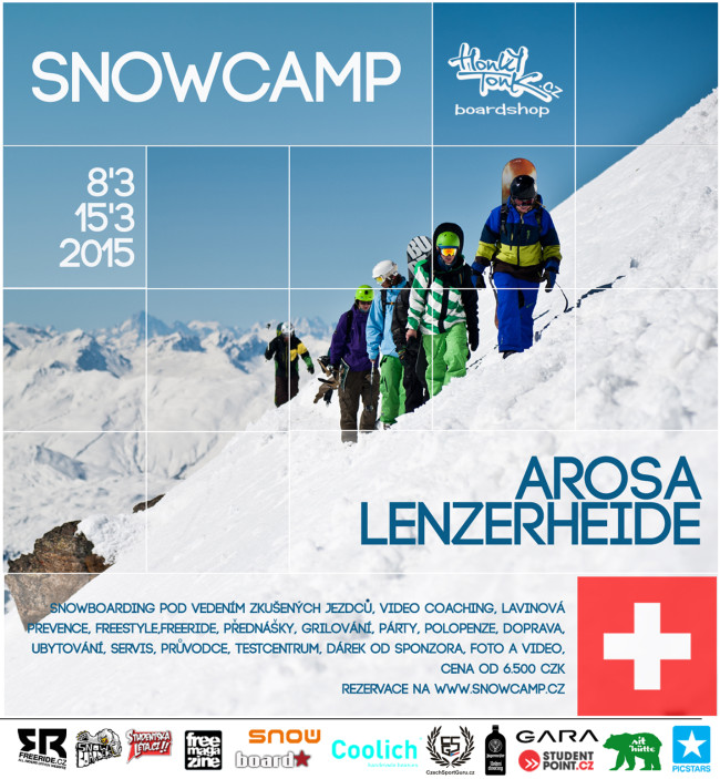 Snowcamp Arosa 2015 - Czech Sport Guru